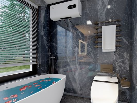 Casa prefabricada con estilo de diseño postmoderno