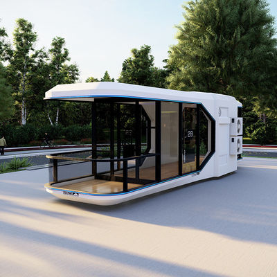 Casas de contenedores para hoteles Casas de cápsulas espaciales Casas prefabricadas modernas de lujo
