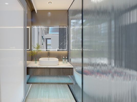 Casas de contenedores para hoteles Casas de cápsulas espaciales Casas prefabricadas modernas de lujo