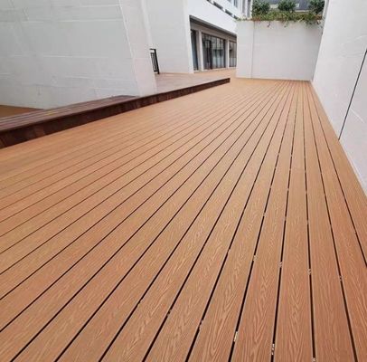 150*25mm WPC Decking FIRST-CLASS Grade de madera dura y pisos compuestos para terrazas al aire libre