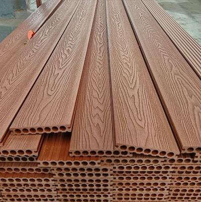 150*25mm WPC Decking FIRST-CLASS Grade de madera dura y pisos compuestos para terrazas al aire libre