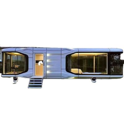 Granja autosostenible Casa cápsula Prefabricada de aleación de aluminio de lujo con control de voz