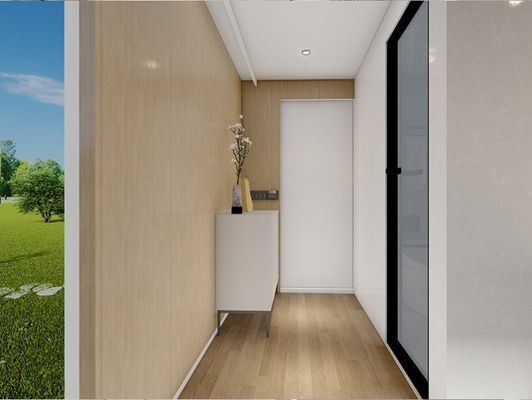 Granja autosostenible Casa cápsula Prefabricada de aleación de aluminio de lujo con control de voz