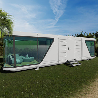 Habitación prefabricada de cápsulas Hotel Casa de cápsulas estilo de diseño postmoderno Casas de contenedores