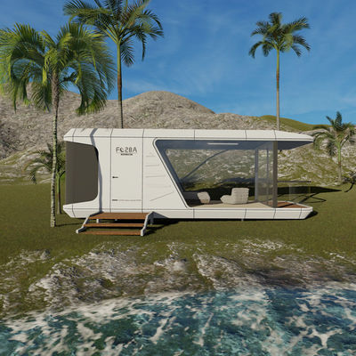 Habitación prefabricada de cápsulas Hotel Casa de cápsulas estilo de diseño postmoderno Casas de contenedores