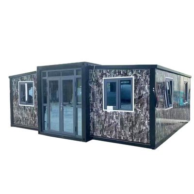 Protección del medio ambiente Casa móvil moderna con estructura de acero ligero