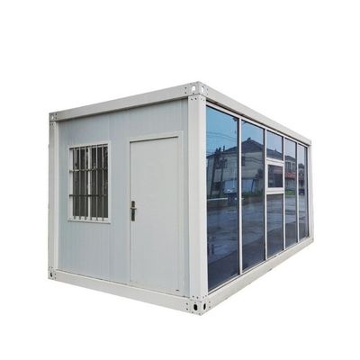 Villa al aire libre Casa de contenedores para oficina o tienda 6m x 3m x 2.8m Versátil y de diseño