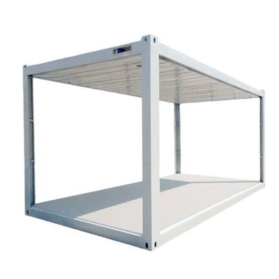 Villa al aire libre Casa de contenedores para oficina o tienda 6m x 3m x 2.8m Versátil y de diseño