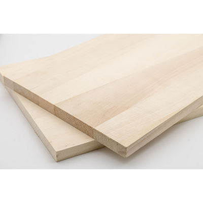 Tablas de madera sólida tabla de paulownia conjunta para diseño ecológico en interiores
