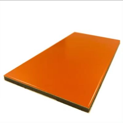 Plancha de aluminio revestida de diseño moderno para la protección contra incendios para una fácil instalación y una larga vida útil