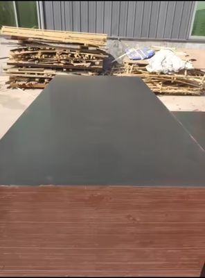 E1 Normas de emisión de formaldehído 18 mm contrachapado marino para la construcción con película