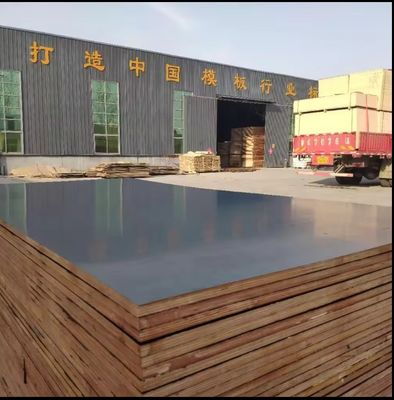 E1 Normas de emisión de formaldehído 18 mm contrachapado marino para la construcción con película