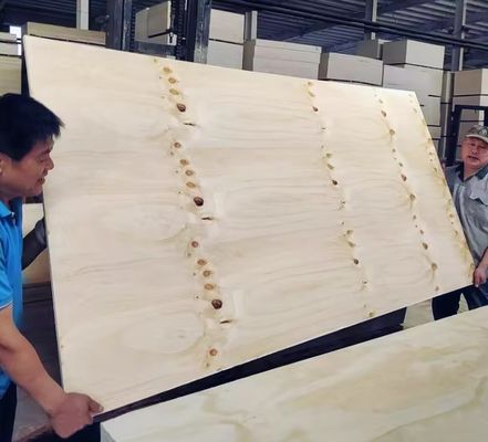E1 18 mm 3/4 de doble cara de madera contrachapada de pino para el techo y la pared exterior