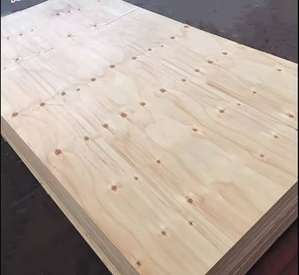 E1 18 mm 3/4 de doble cara de madera contrachapada de pino para el techo y la pared exterior