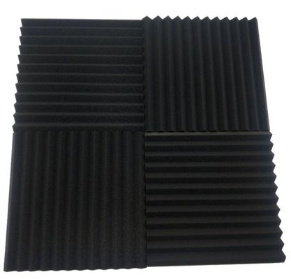 Panel de pared acústico de color personalizado para cine de absorción de sonido de espuma de estudio