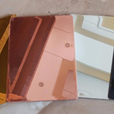 Revestimiento de paredes de color de alucobond a prueba de fuego para fachadas de edificios exteriores y flexibles