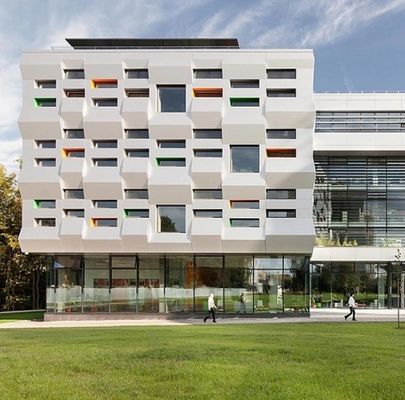Revestimiento de paredes de color de alucobond a prueba de fuego para fachadas de edificios exteriores y flexibles