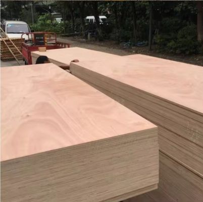 Panel impermeable de formaldehído 18 mm para interiores de madera dura comercial