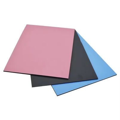 Panel compuesto de aleación de aluminio a prueba de fuego de 3 mm, 4 mm y 5 mm Exterior de hoja ACP de PE/PVDF usada