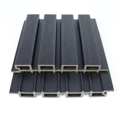 Panel de fachada de madera compuesta de plástico longitud personalizada 159 mm x 23 mm x longitud personalizable
