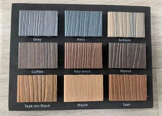 Moderno estilo de diseño interior de madera de plástico suelo compuesto para instalaciones educativas